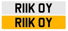 CHERISHED NUMBER PLATE RICK RICKY DVLA RETENTION CAR REG PRIVATE NAME 