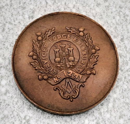 Masonic medallion token mark - medallion,