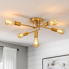 Sputnik Ceiling Light 5 Arms