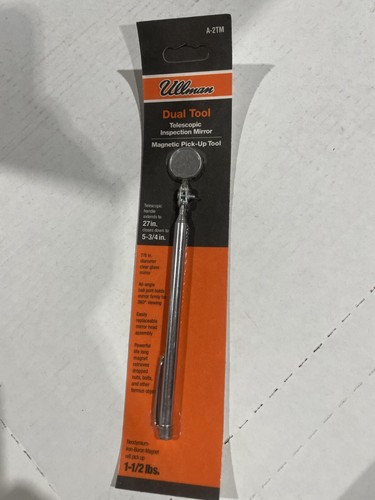 Inspection mirror pick - mirror, w/