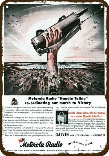 1944 motorola handie talkie - 1944,