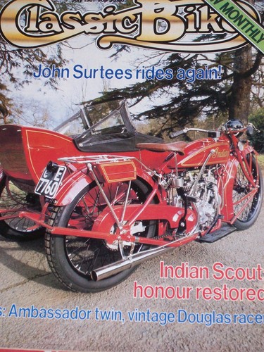 Classic bike indian - classic, 07/81