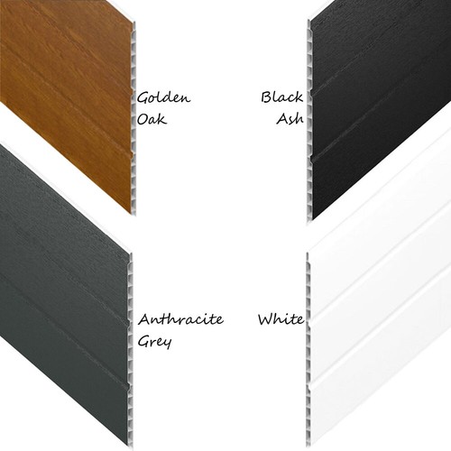 Hollow soffit board upvc - board, 5m