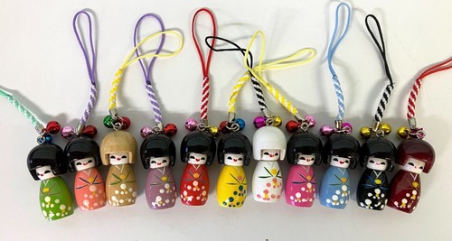 Japanese style kokeshi - kokeshi, geisha