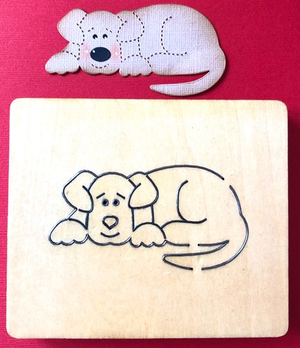 Wooden dog die for - (for, use