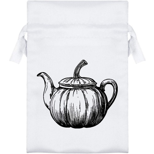 Pumpkin teapot satin - teapot',