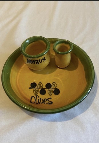 Vintage olive dish 5cm - vintage,