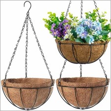 8/10 Inch Metal Hanging Flower