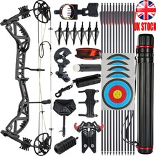 Compound Bow 30-70lbs Let-off 75% Bow for Hunting Arrows Shooting Target Archery