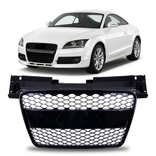 Front grille all gloss black - all,