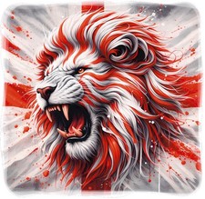 Roaring LION ENGLAND Flag Big
