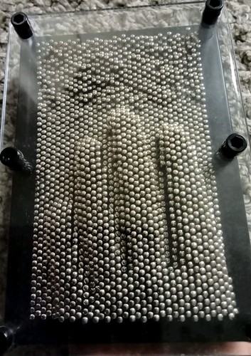 Classic metal pin art - pin,