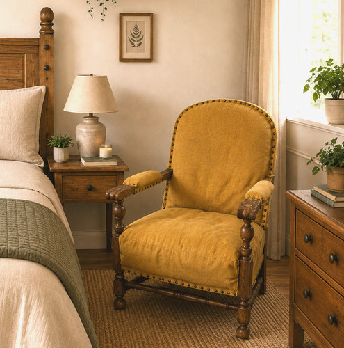 Antique oak open - antique,