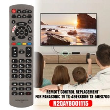 N2QAYB001115 TX-49EXX689 TX-50EX700 Remote Control Replacement For Panasonic TV