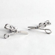Scissors Cufflinks by Onyx-Art