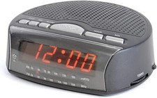 LLOYTRON "Daybreak" Alarm Clock Radio with Buzz Alarm or Radio - Snooze Function