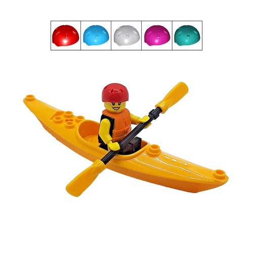 Genuine lego female kayaker - genuine,