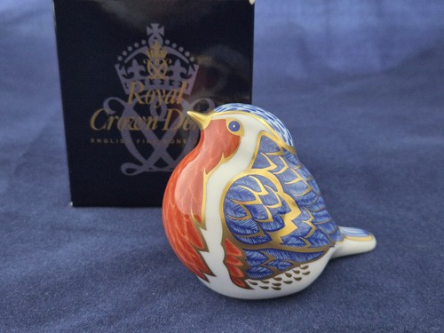 Royal crown derby robin - royal,