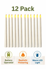 Flameless LED Taper Candles