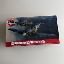 Airfix Spitfire Mk Vc Model Kit Aircraft 1:72 Scale A02108A Supermarine Sealed