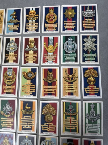 Gallaher army badges complete - gallaher,