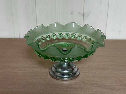 1930s green davidson - green, fluted
