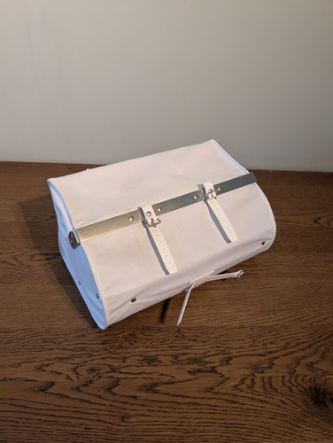 Vintage bicycle pannier bag - vintage,