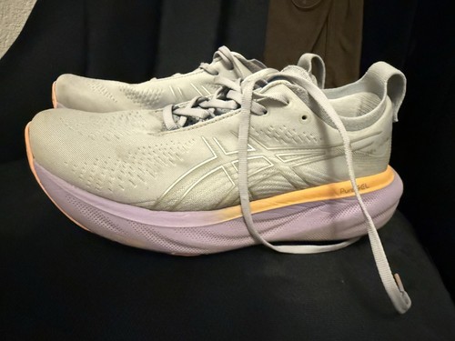 Asics women gray - women, gray/purple/yellow