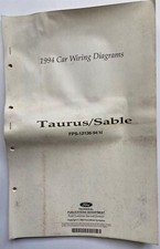 Ford 1994 Taurus Sable Electrical Car Wiring Diagrams FPS-12136-94 M