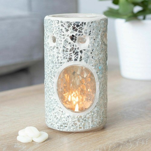 White silver pillar crackle - white,
