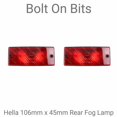 Hella rear fog lamp - rear, lamp/lights