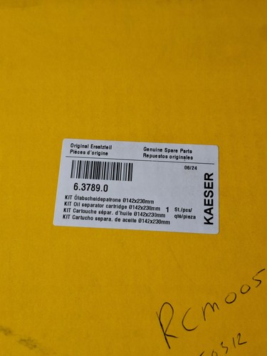 Kaeser 3789 oil separator - oil,