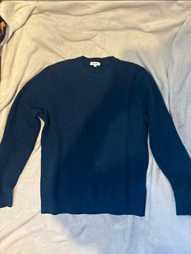 Reiss men blue crew - blue, neck