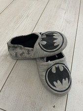 Boys Batman Slippers Size 12