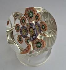 6 ring paperweight by Perthshire Paperweights