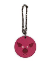 Hermès Chevre Mysore Pig Bag Charm Pink Womens