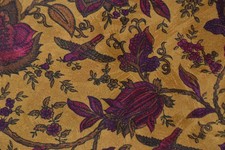 Brown silk ascot cravat - brown,
