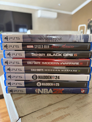 Playstation ps5 game lot - game,