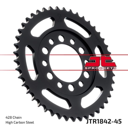 Rear sprocket tooth - rear, 45