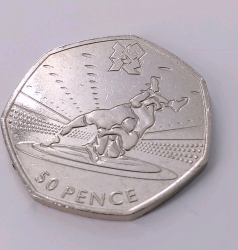 2011 olympic 50p coin - olympic,