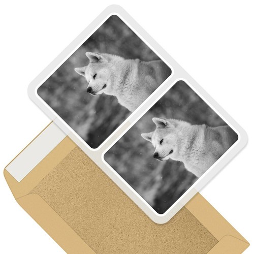 Rectangle stickers 7 5cm - 2, 7.5cm