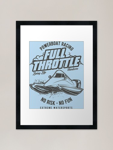 Powerboat racing full throttle - racing,