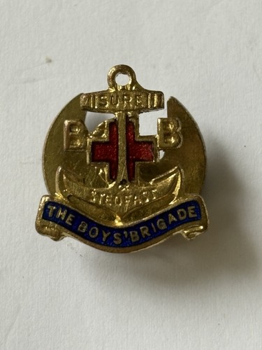 Old boys brigade badge - old,