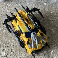 Yellow Transformer Car With Weapons