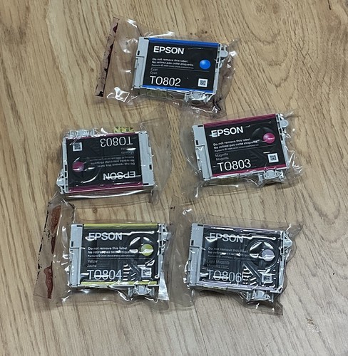 Genuine epson ink - 5, cartridges