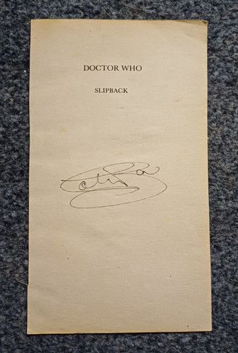 Doctor who slipback target - doctor,