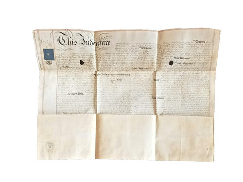 Antique victorian vellum - victorian,