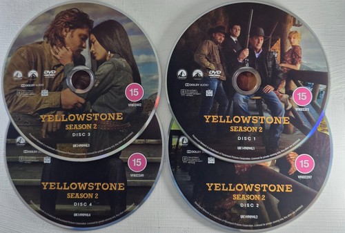 Yellowstone season dvd box - yellowstone,