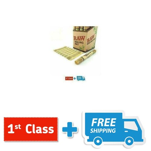 Raw bamboo rolling mat - raw,
