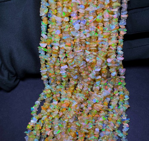 Natural ethiopian opal chips - natural,